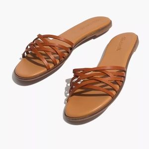Madewell the Tracie crisscross sandals size 10